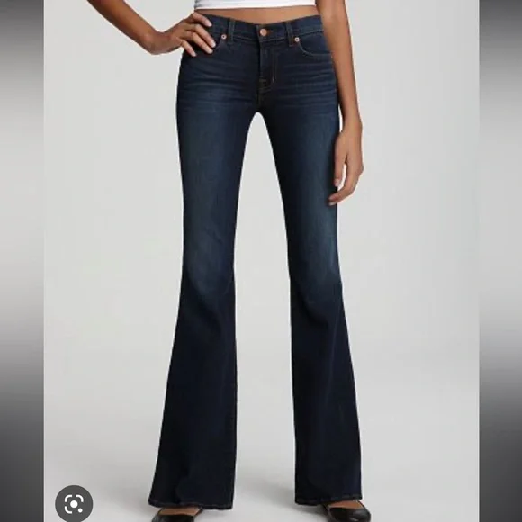 J Brand Babe Flare Leg Stretch Jeans 28 - Picture 3 of 16